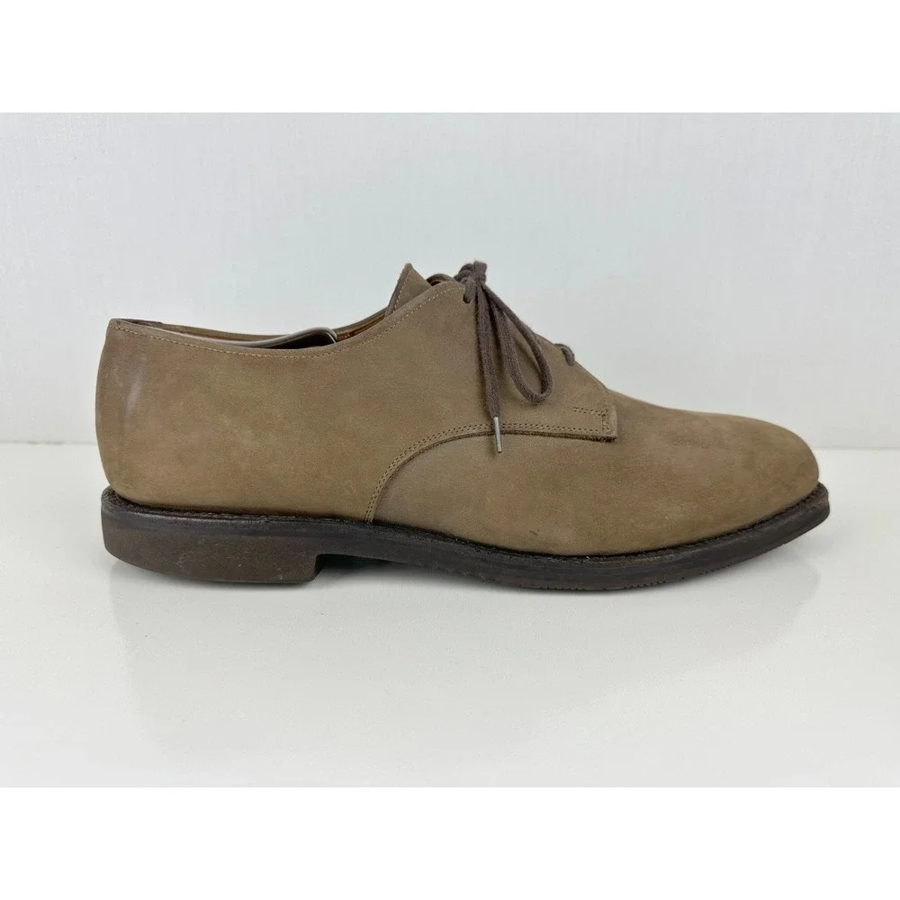 Allen Edmonds Corporate Casuals Mens‎ Brown Suede Oxford Shoes Size 12 D